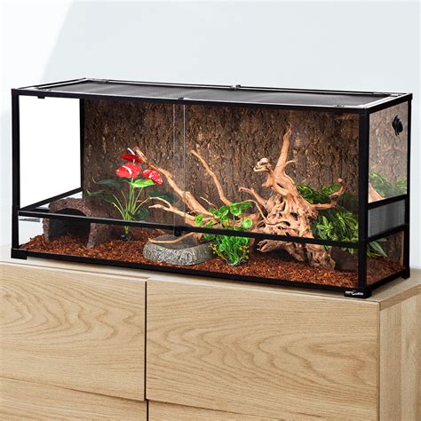 metal enclosure 18 x17 x14|18 x 24 reptile enclosure.